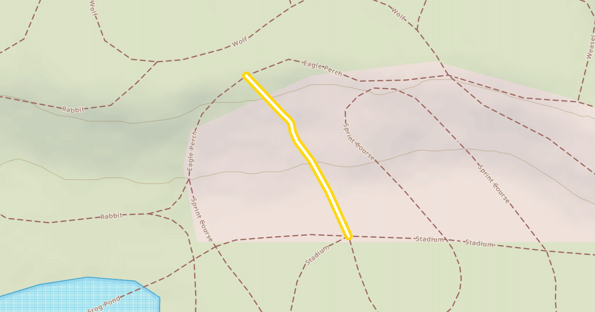 Map preview of Sprint Course