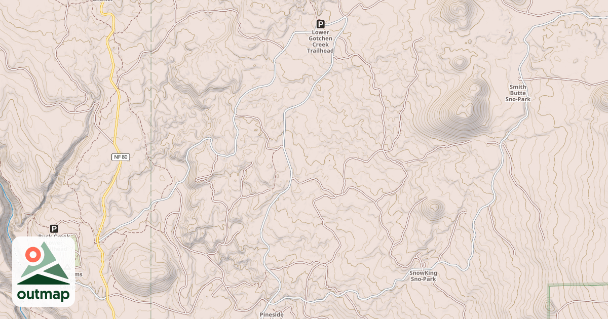 Map of N839 GOTCHEN CR