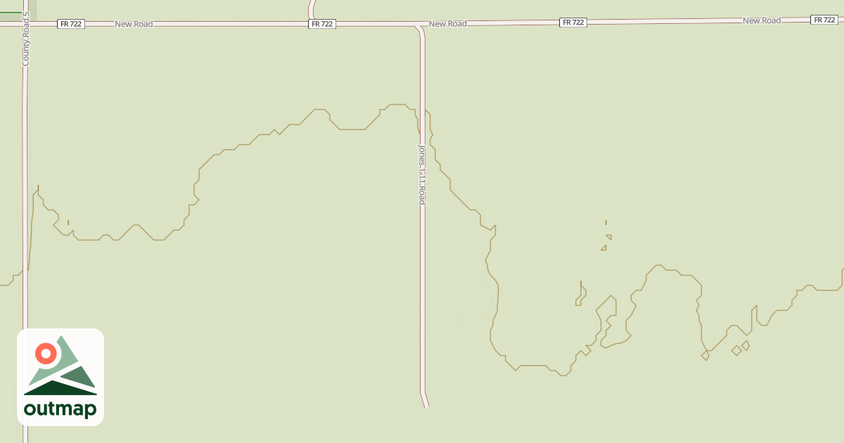 Map of JONES 1-11