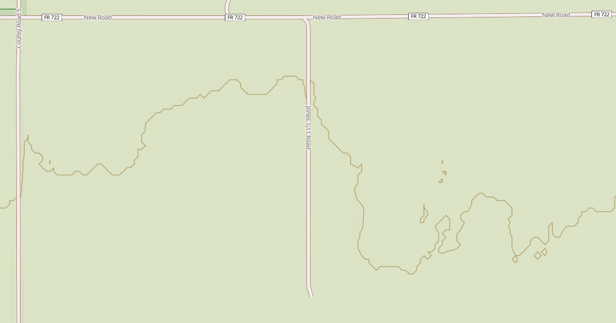 Map preview of JONES 1-11