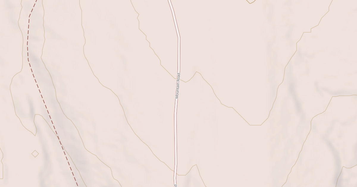 Map preview of Mountain Road
