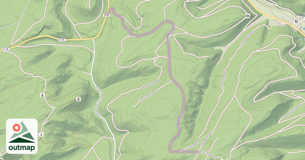 Map of Chemin Rondelle