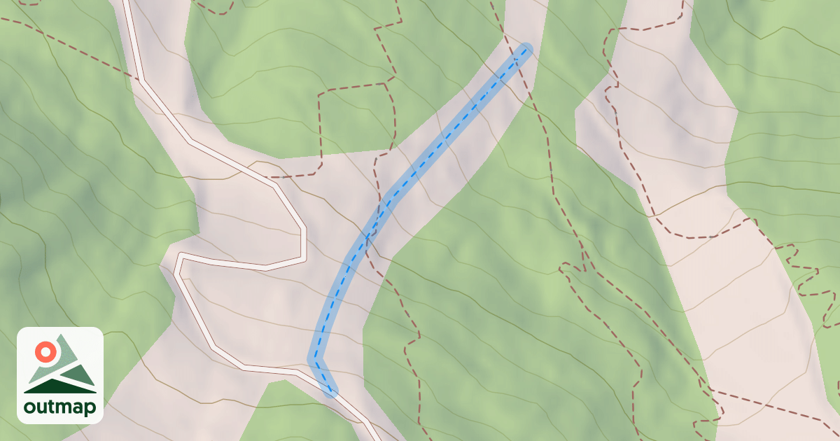 Map of Fraises - Bas