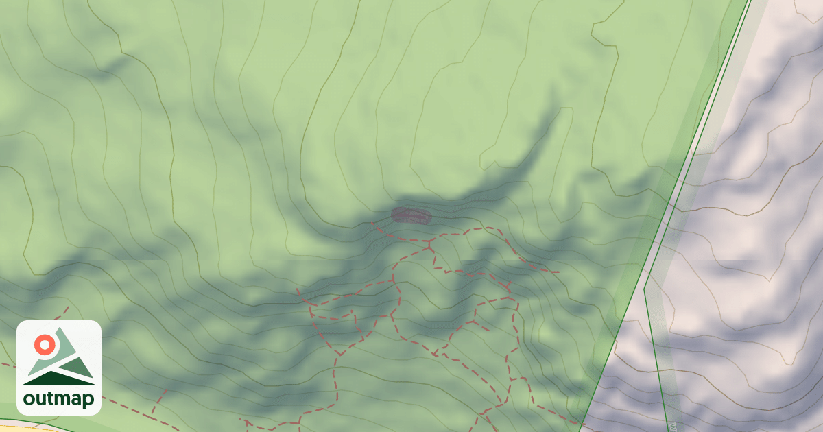Map of Main Cliff