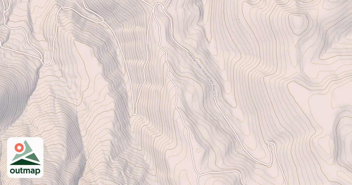 Map of TELEPHONE RIDGE