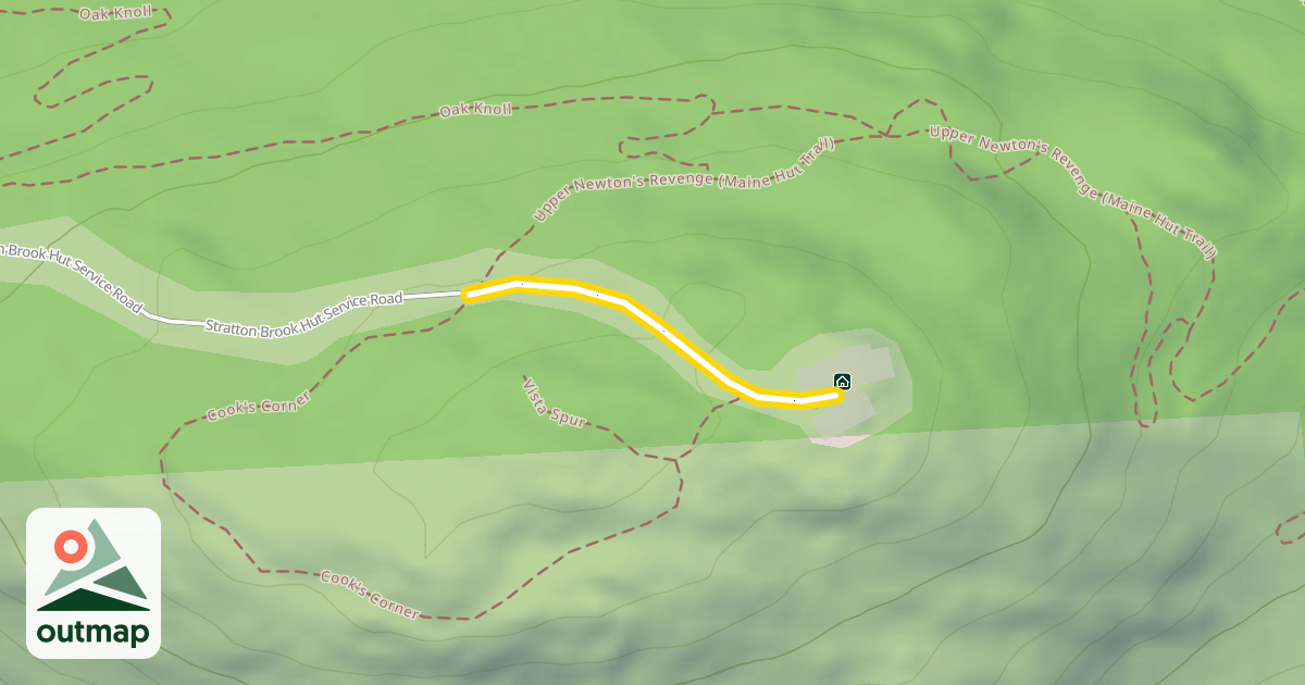 Map of Service Road