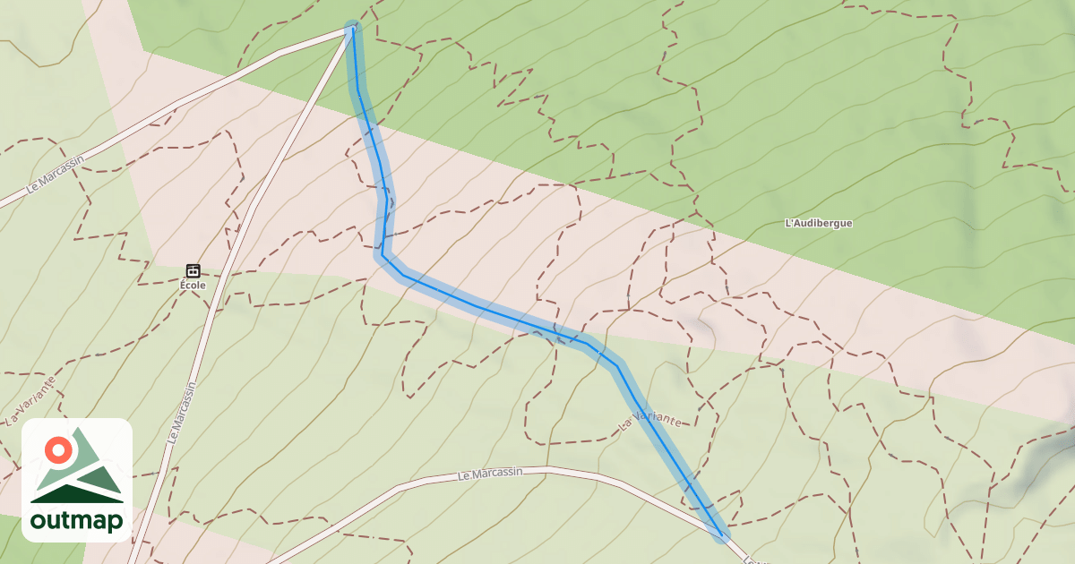 Map of L'Écureuil