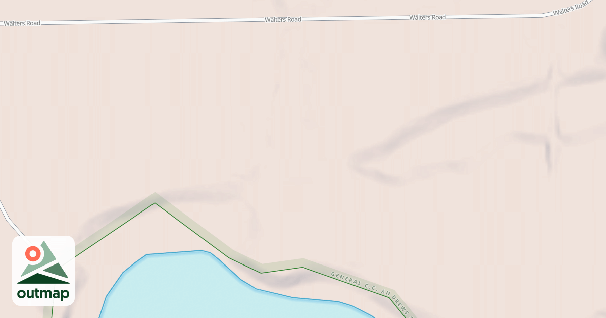 Map of General C.C. Andrews State Forest Trails