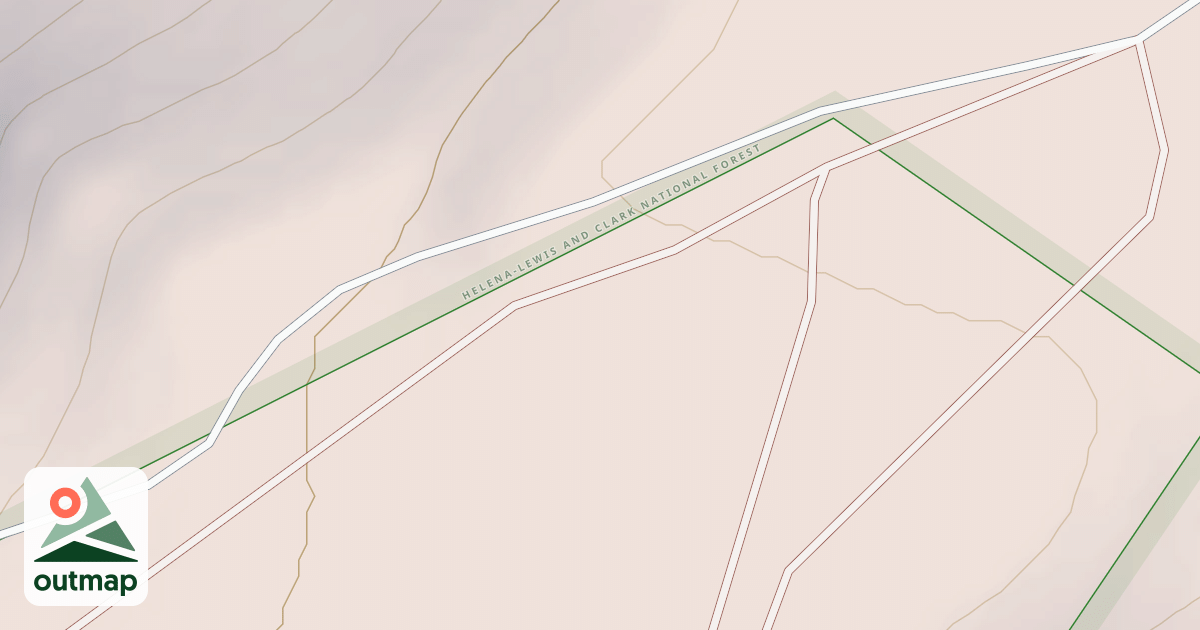 Map of UND 487-B