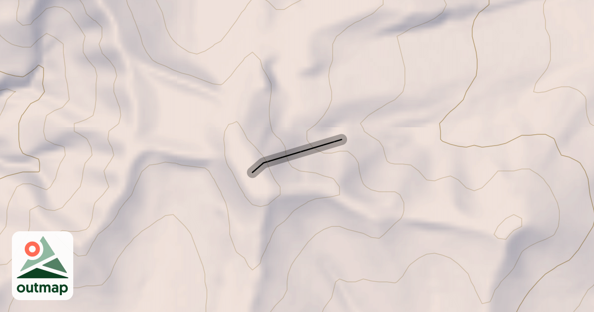 Map of Double Trouble Chute