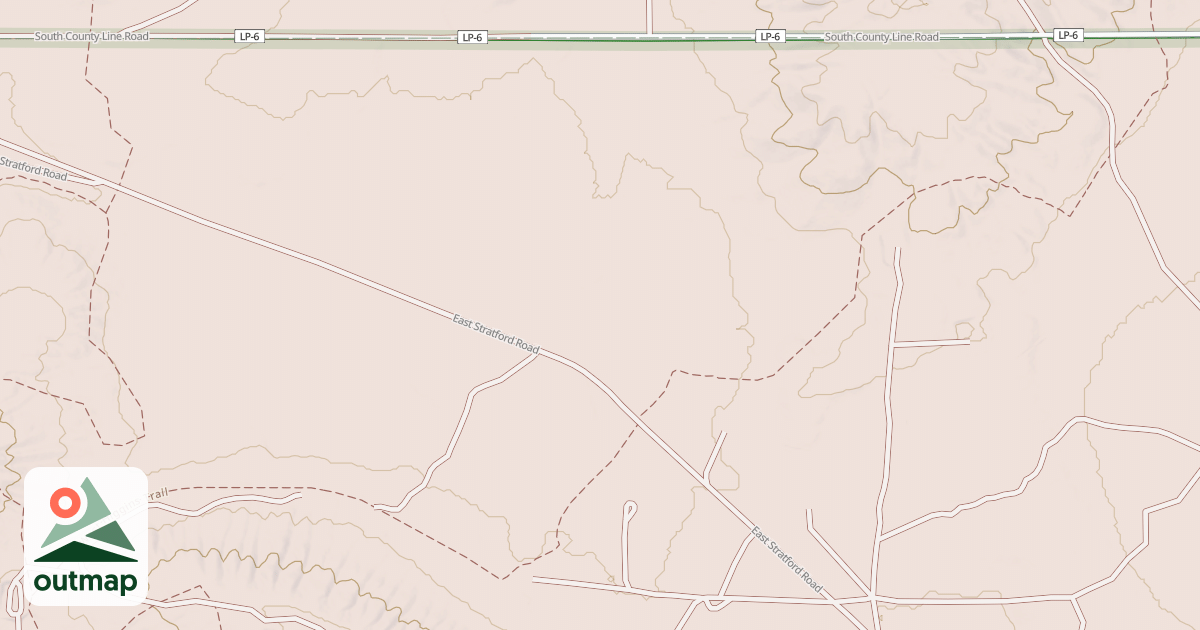 Map of West Higgins Trail