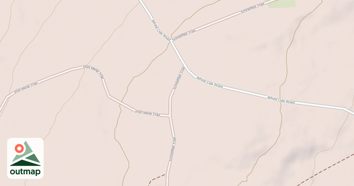 Map of Haldeman & Greenland Tracts - Snowmobile Trails
