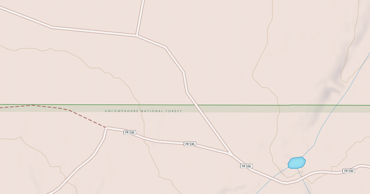 Map preview of USFS Motor Vehicle Use Map Roads {5F0A6B54-8595-4CF5-BAE5-C6AB4F257EB3}