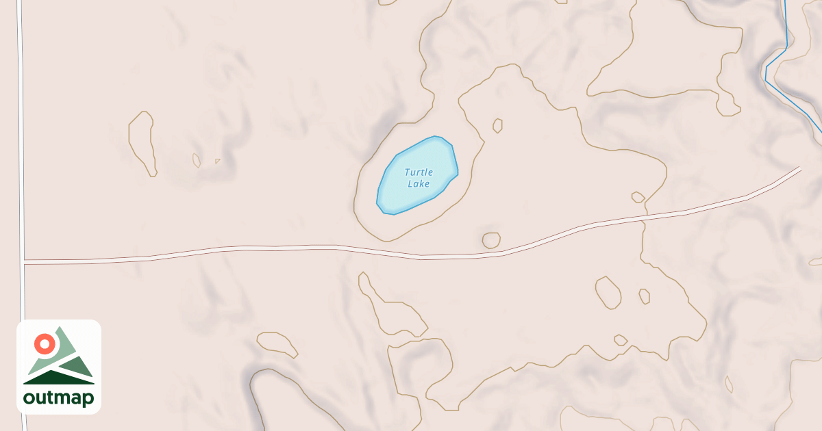 Map of BAY DE NOC SPUR F