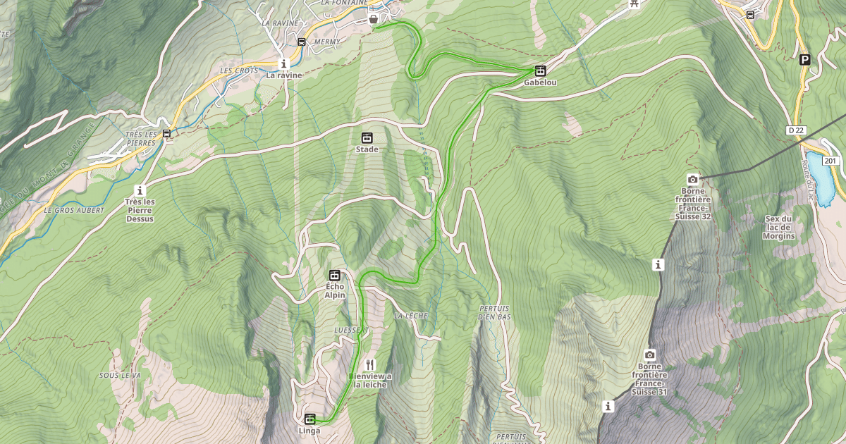 Map preview of La Leiche
