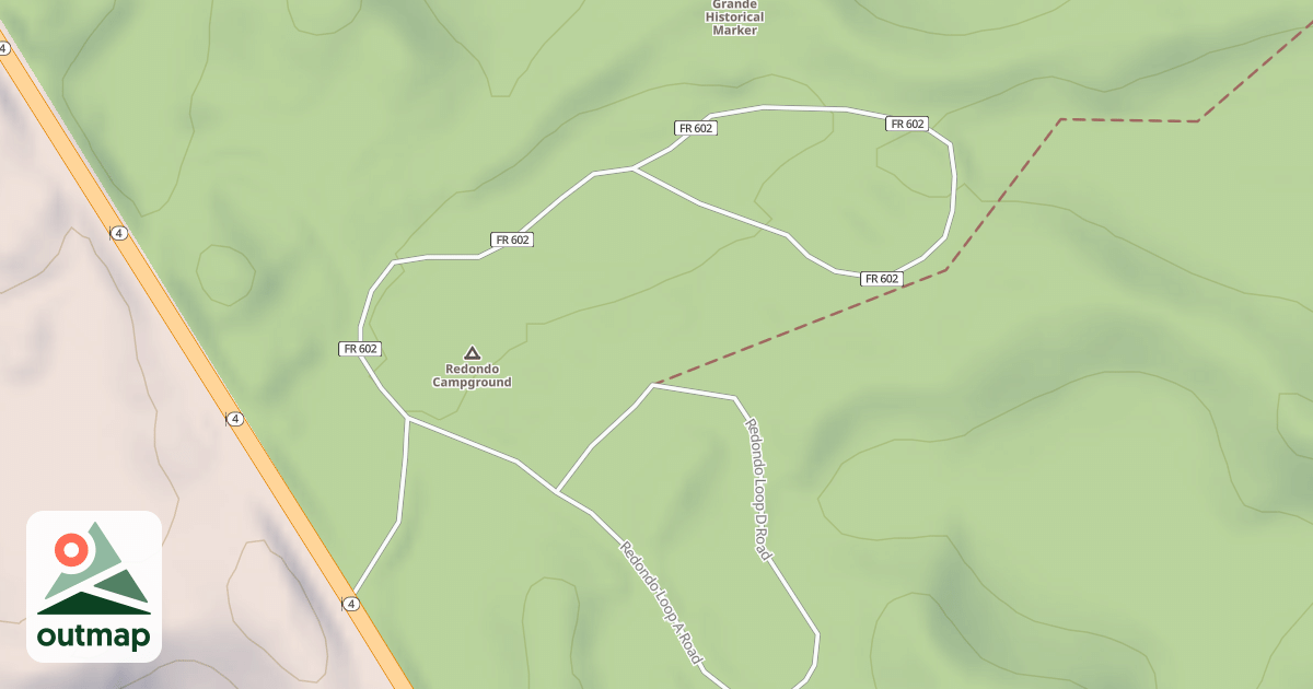 Map of REDONDO CG