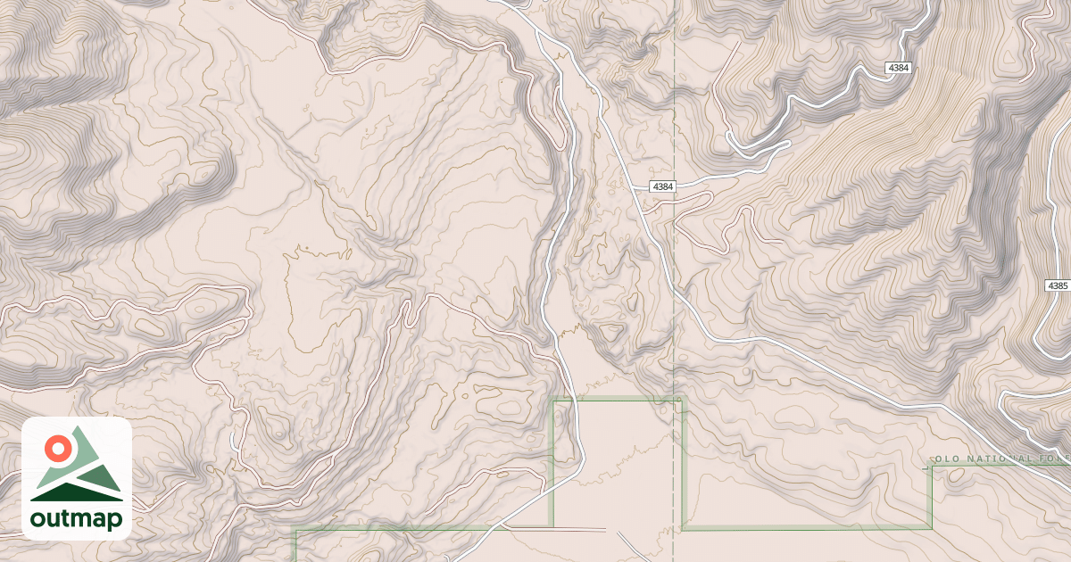 Map of LOWER COTTONWOOD