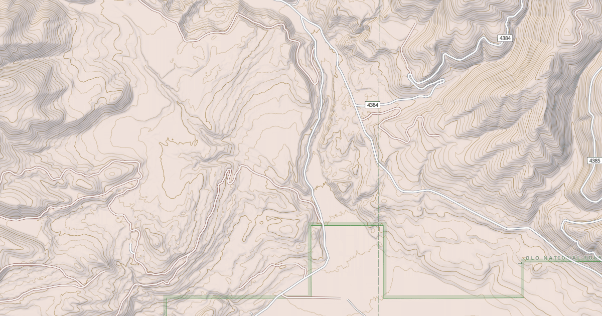 Map preview of LOWER COTTONWOOD