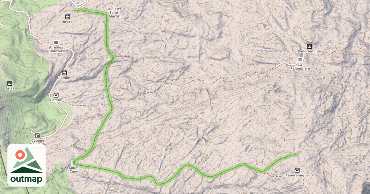 Map of Boulevard des Pyrénées