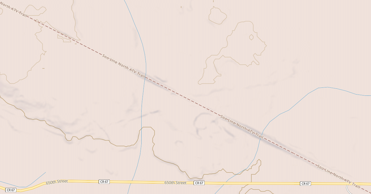 Map preview of Soo Line North: Aitkin
