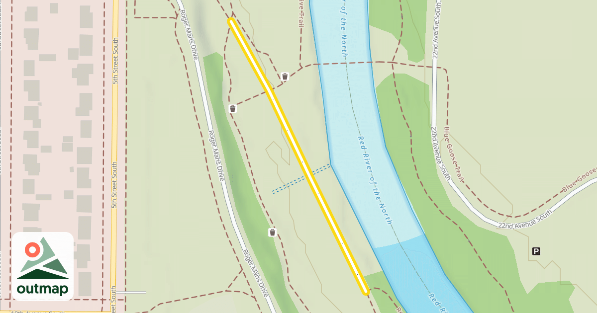 Map of Red River Trail