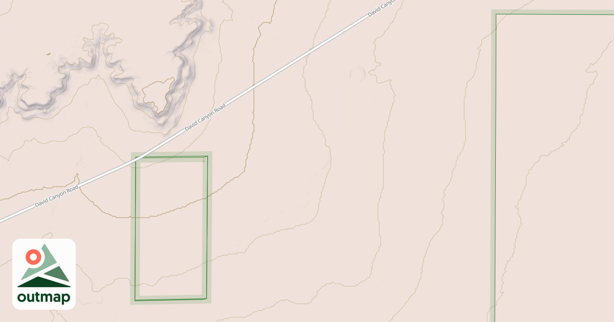 Map of DAVID CANYON K