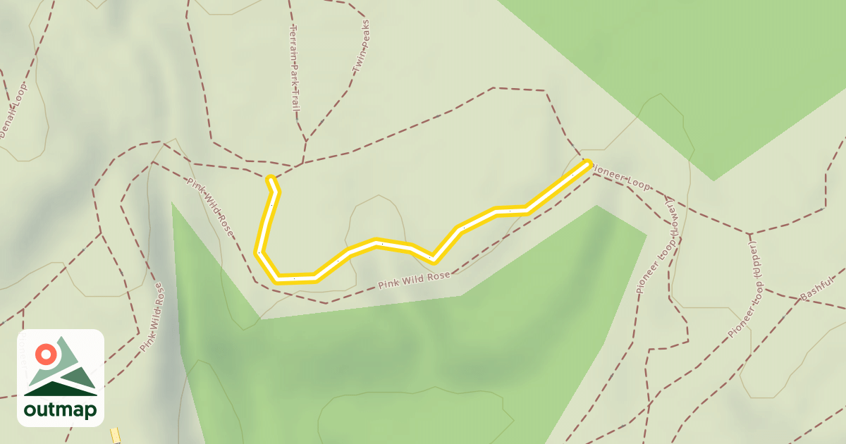 Map of Pioneer Loop