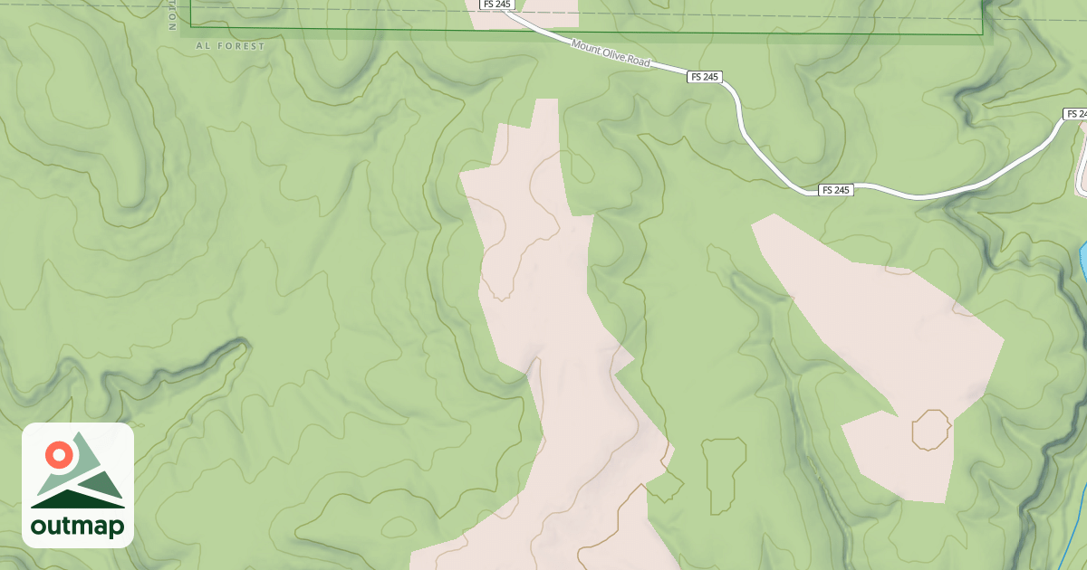 Map of EAST FORK