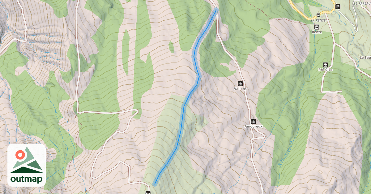 Map of La Rose