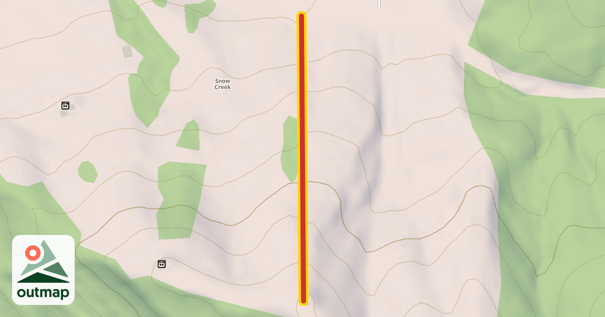Map of Jayhawk Lift