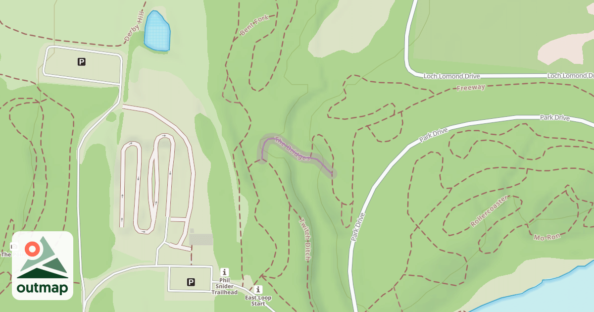 Map of The Bridges