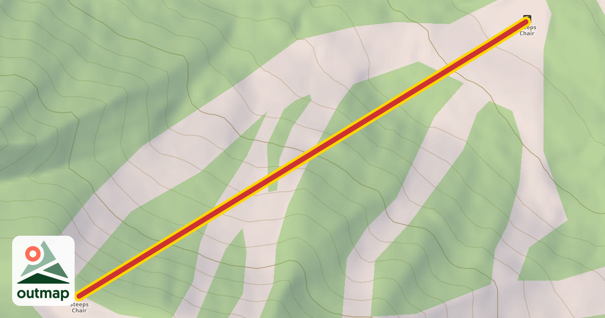 Map of Steeps Chair