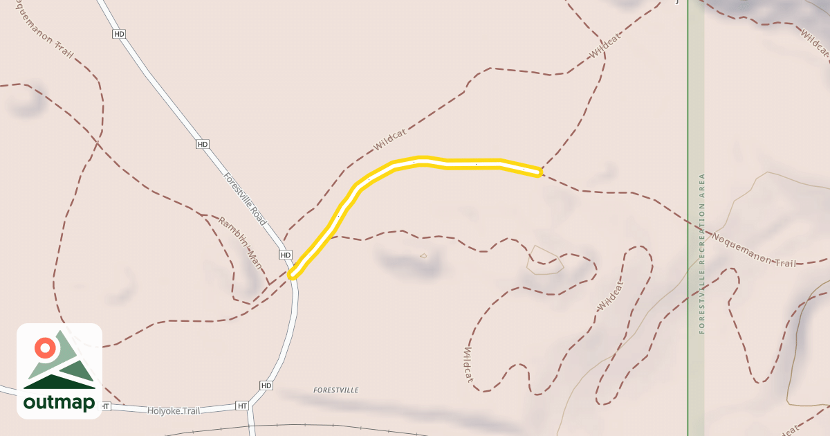 Map of Noquemanon Trail