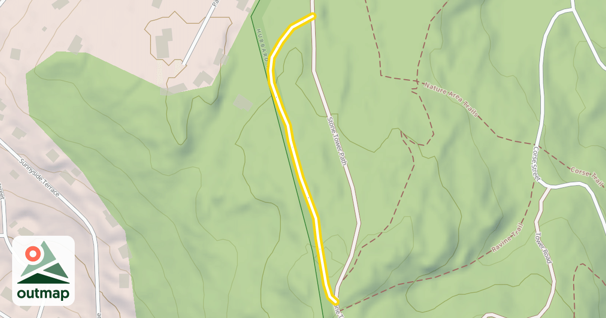 Map of Boundary Trail
