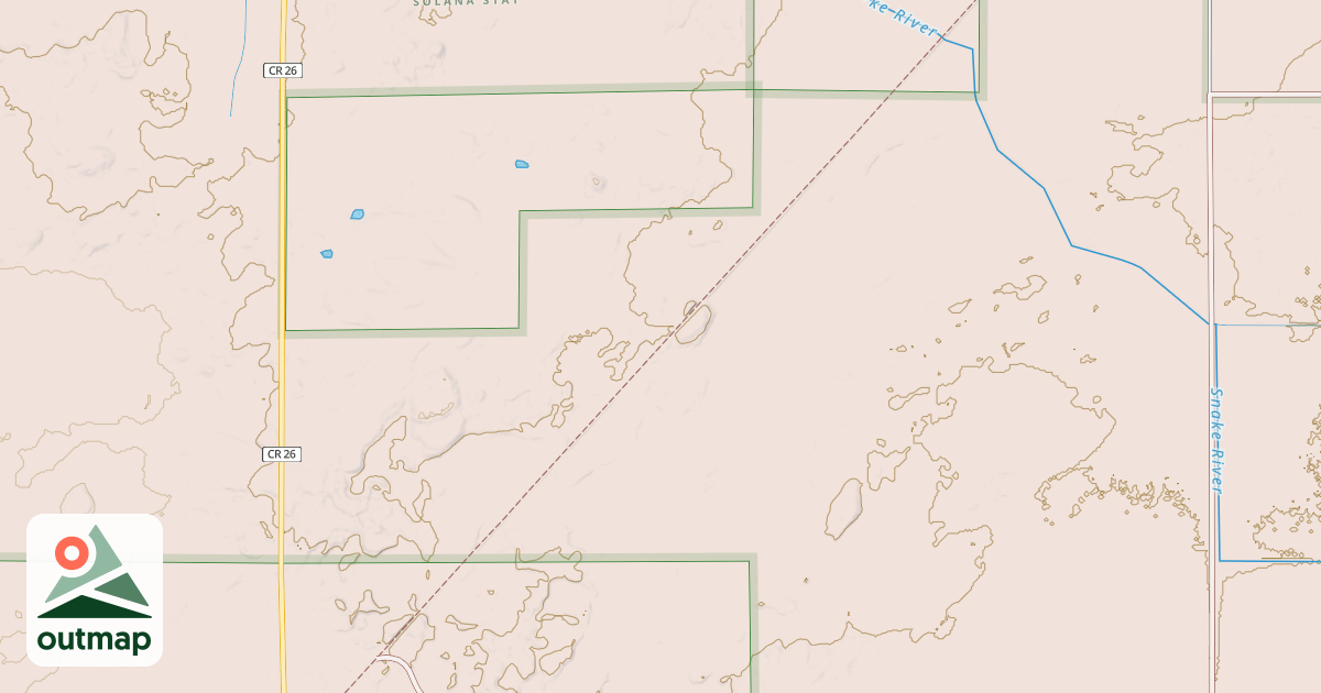 Map of Soo Line South: Aitkin