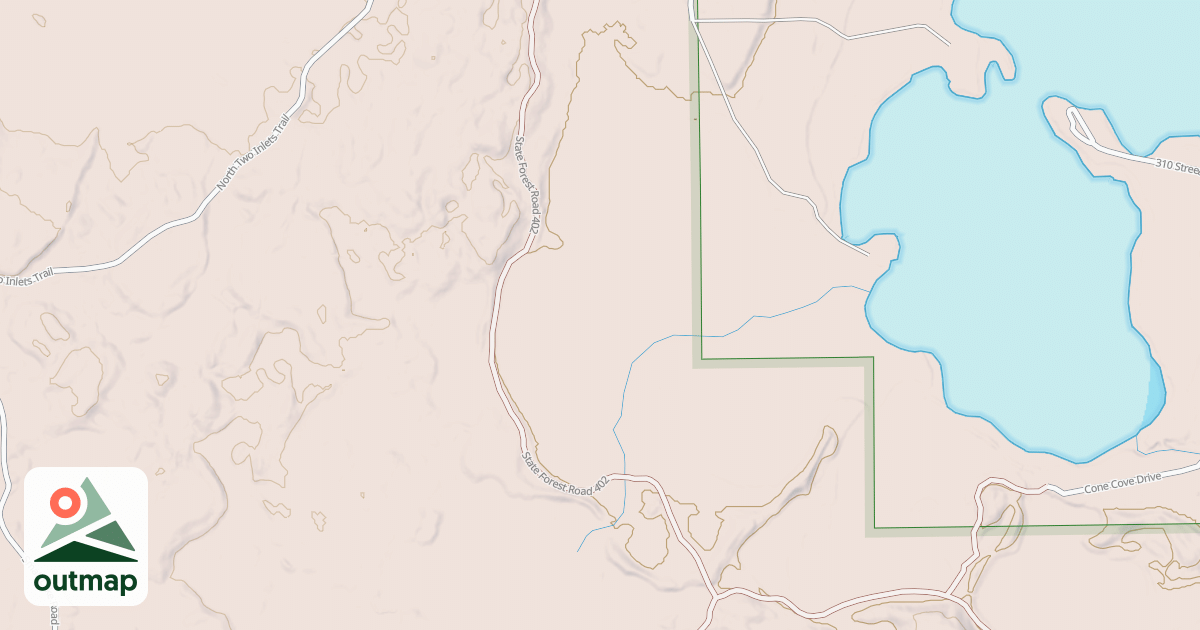 Map of Forest Riders Trails