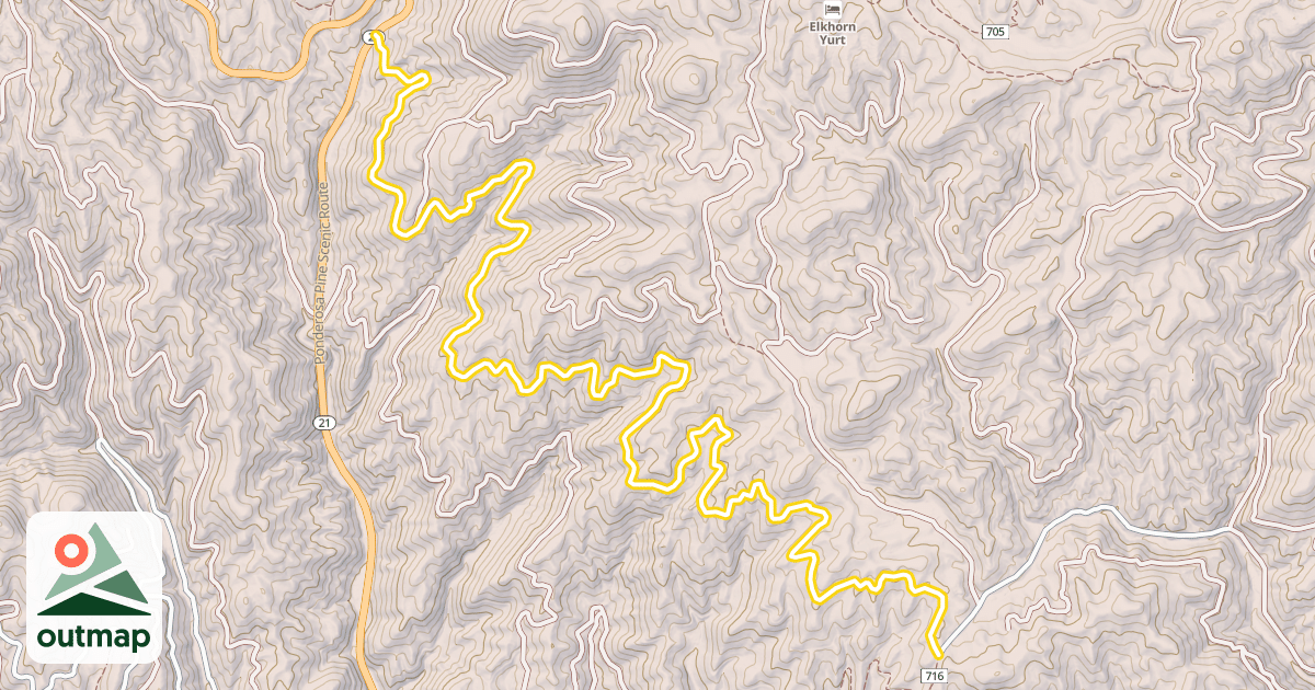 Map of Little Beaver Road