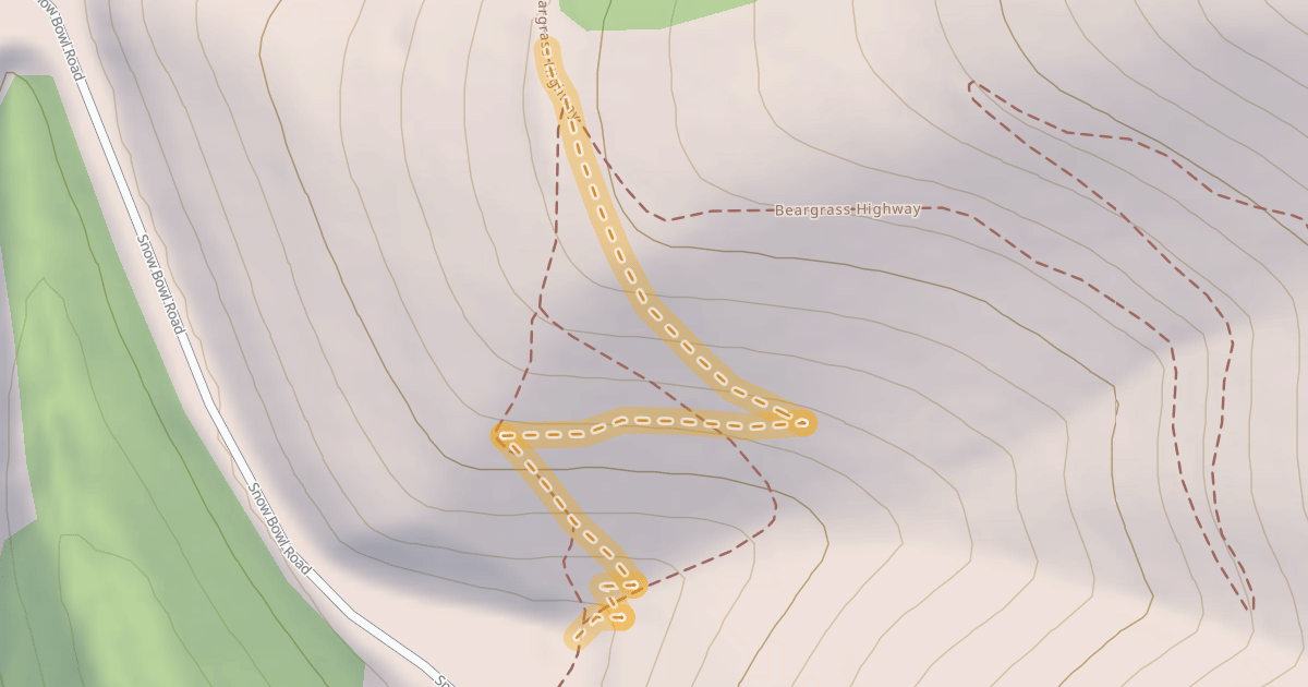 Map preview of Uphill Access to Paradise