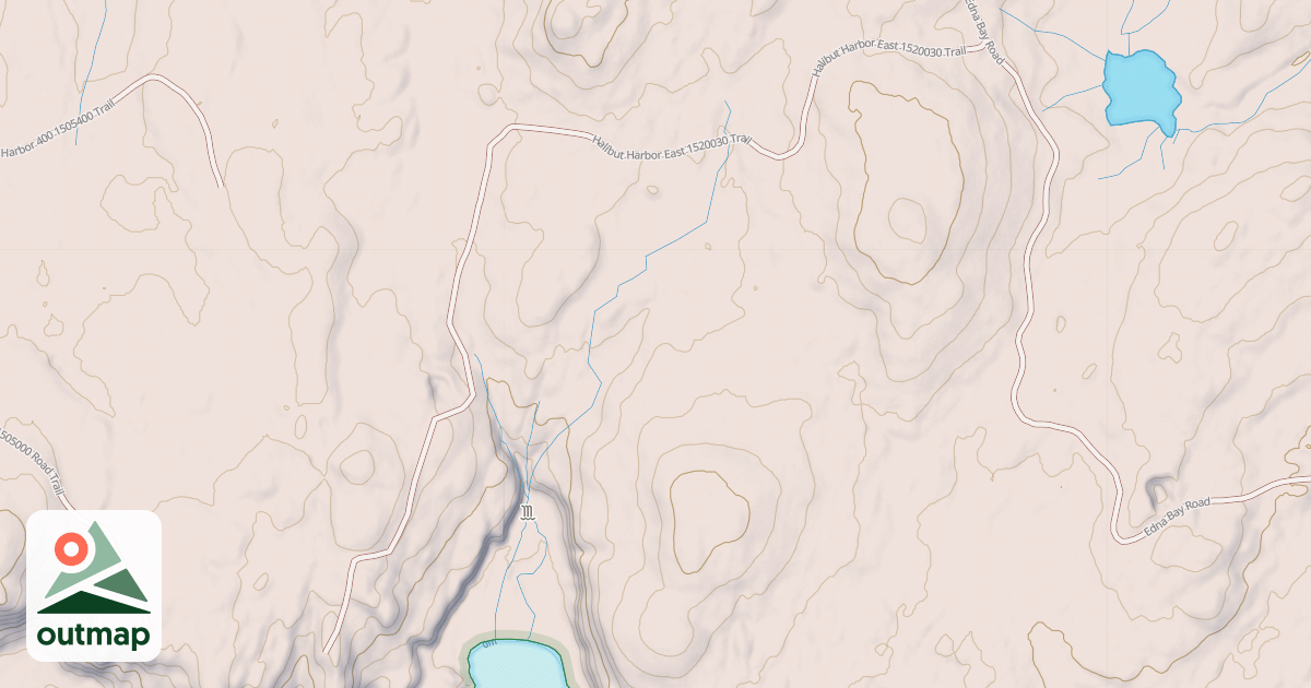 Map of Halibut Harbor East  1520030
