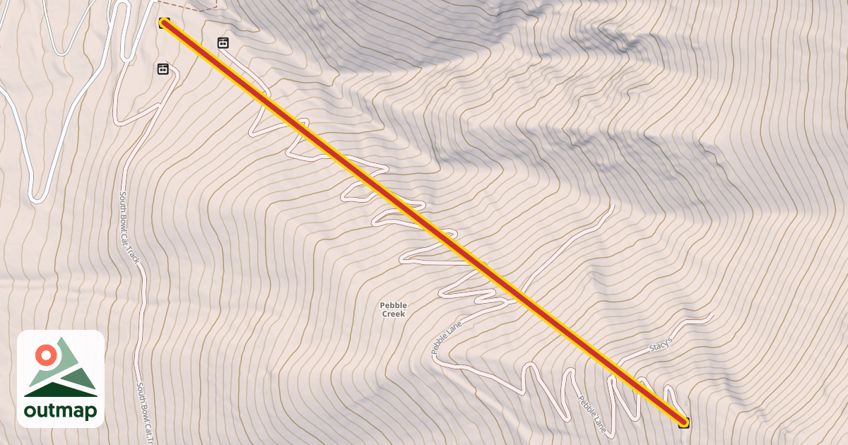 Map of Skyline Lift
