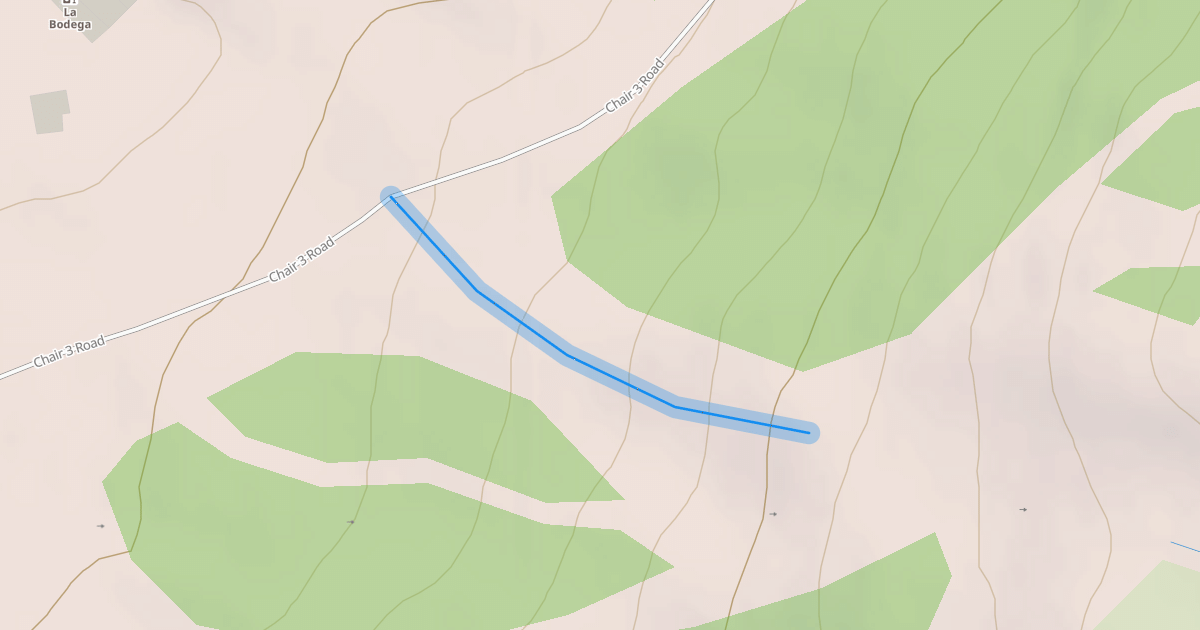 Map preview of Lower Race Trail