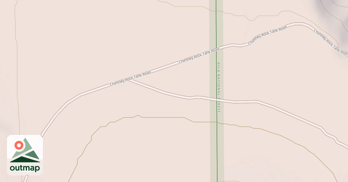 Map of USFS National Forest System Roads {C62F0E17-46BA-4E86-8C8A-707C5AB3556A}