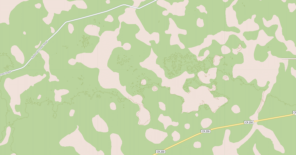 Map preview of USFS National Forest System Roads {150A0B7B-0DC5-4FF9-973D-E7C89DBCBCD9}