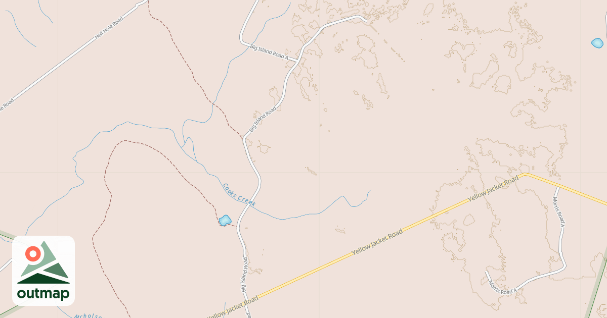 Map of BIG ISLAND