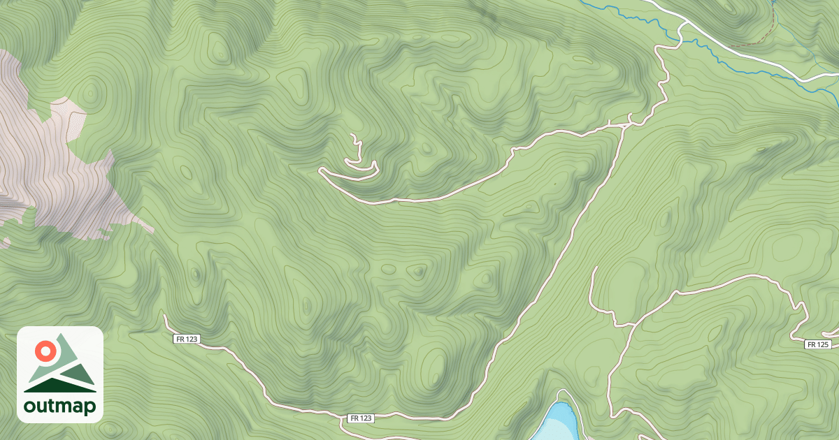Map of BEAVER CREEK
