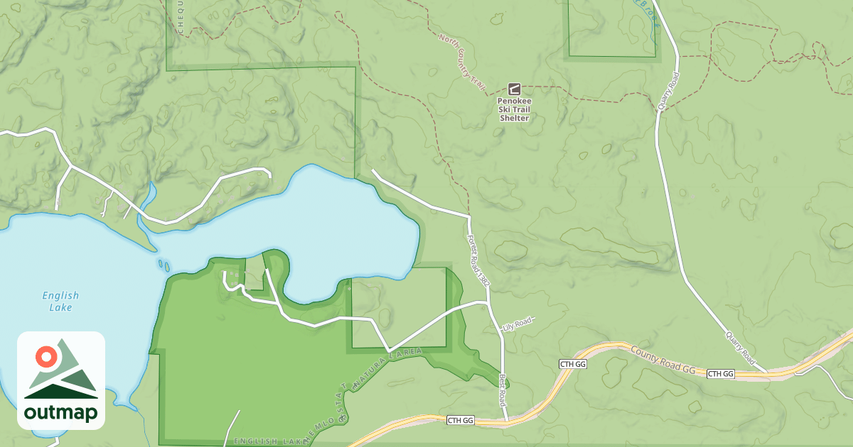 Map of FR 1382
