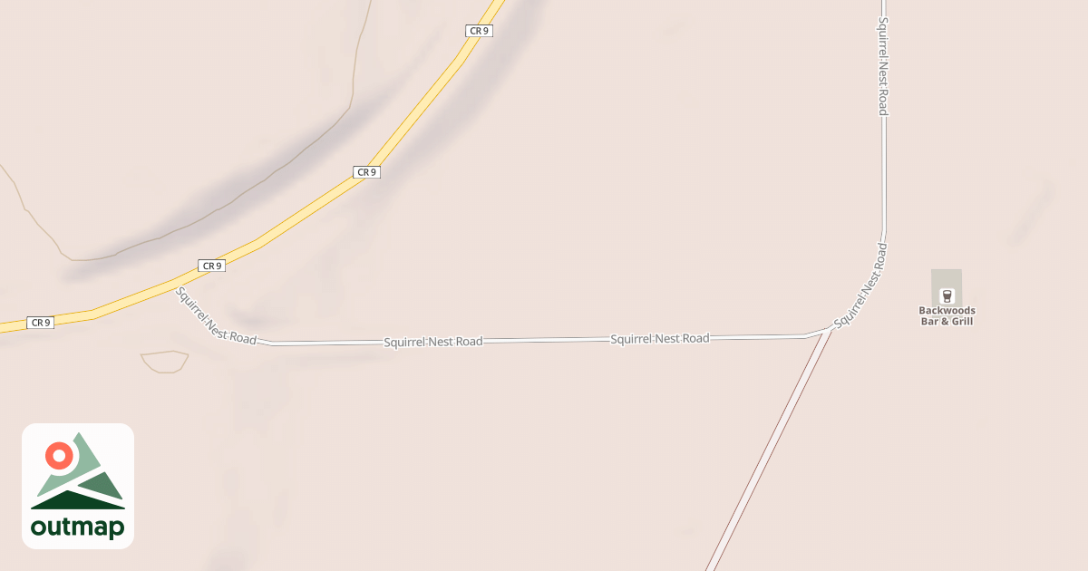 Map of Schoolcraft Trail