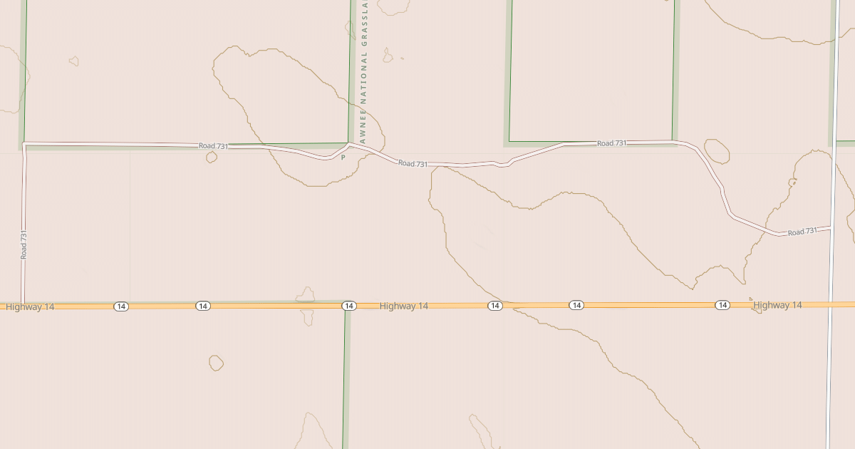Map preview of ROAD 731