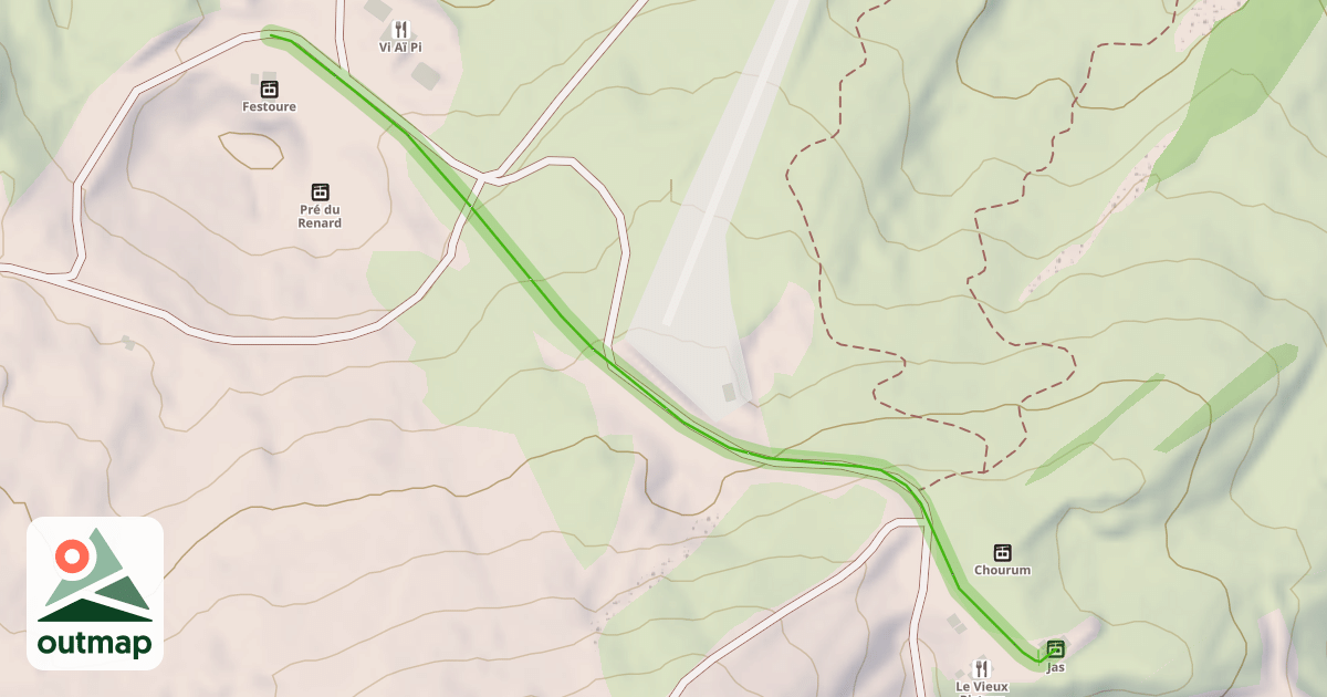 Map of Festoure