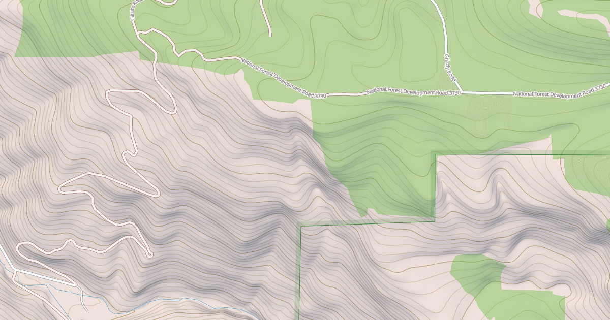 Map preview of USFS Motor Vehicle Use Map Roads {050525AA-A5A3-41AC-A361-F1B8C9DDD1B6}